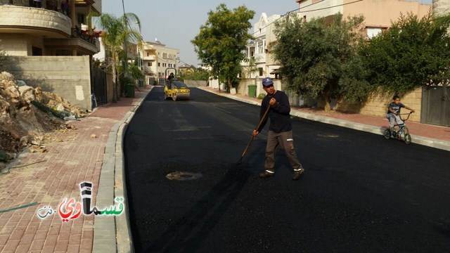  فيديو : من ايطاليا الى كفرقاسم ..رئيس البلدية المحامي عادل بدير يشرف على تزفيت الحي الجنوبي لمدرسة ابن خلدون 